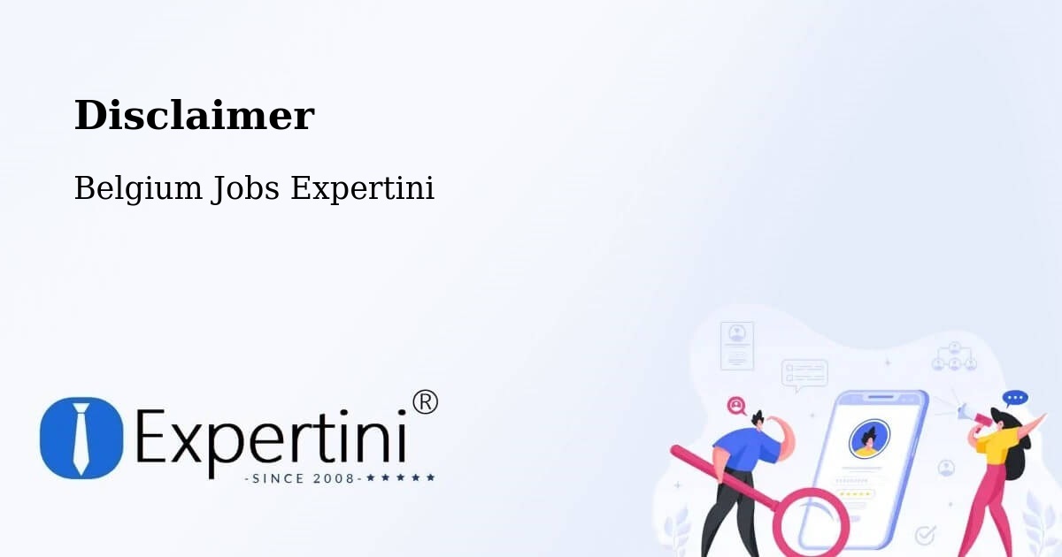Disclaimer – Ieper - Belgium Jobs Expertini